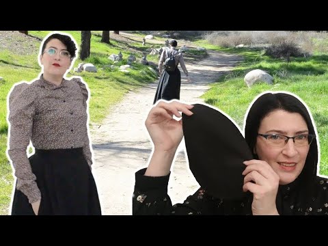 Making the Black Snail 1890s Fan Skirt (2023)