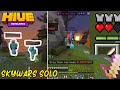 Wrecking CROSSTEAMERS | Hive SkyWars Solo Kits (Gameplay)