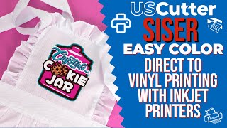 SISER EASY COLOR -  DIRECT TO VINYL PRINTING WITH A INKJET PRINTER