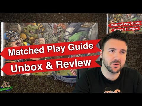 Blood Bowl Matched Play Guide Unbox & Review  | (Bonehead Podcast)