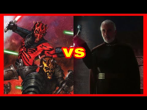 Versus Series: Darth Maul And Savage Opress Vs. Count Dooku (Ft. SciFi Soup)