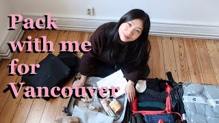 Pack With Me For Vancouver 🇨🇦 ｜Traveling to Canada