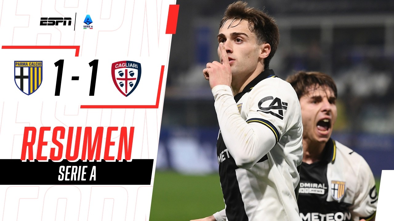 CON UN GOL EN EL FINAL, PARMA EMPATÓ Y SUMA 4 FECHAS SIN PERDER | Parma 1-1 Cagliari | RESUMEN