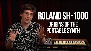 Video thumbnail for Roland SH-1000 | Japan's First Portable Synthesizer by Alamo Music Sound Lab