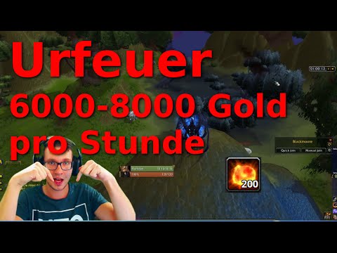 Gold Farm Guide - Prepatch Legion 6000-8000 Gold pro Stunde
