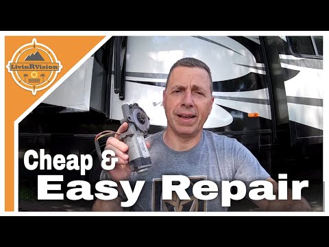 DIY RV Step Motor Replacement | Full Time RV