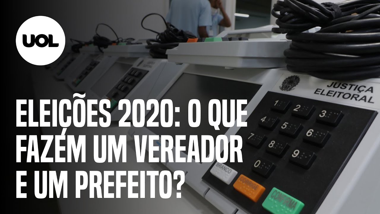 Eleições 2020: O que fazem um vereador e um prefeito?