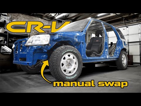 BACK ON ITS WHEELS - neglected low mileage Honda CRV build - Part 3