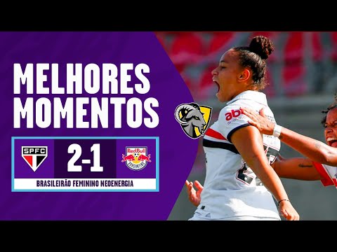 Gols e lances de São Paulo x Red Bull Bragantino