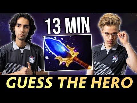 Guess the Hero — 13 min Aghanim Topson vs Sumail