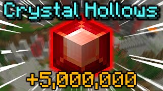 How To Make Money From The Crystal Hollows (Hypixel Skyblock)