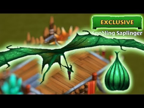 Seedling Saplinger (New Exclusive Timberjack) Max Level 150 Titan Mode | Dragons: Rise of Berk