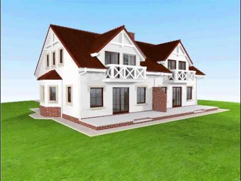 Dom w klematisach 2 - animacja