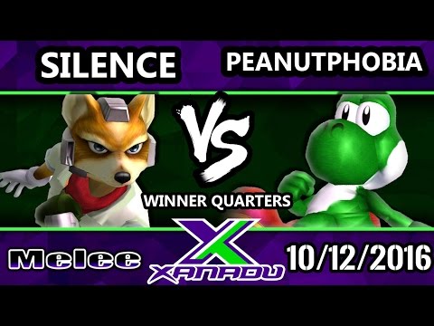 S@X 171 - Silence (Fox) Vs. Peanutphobia (Yoshi, Marth) - SSBM Winners Quarters - Smash Melee