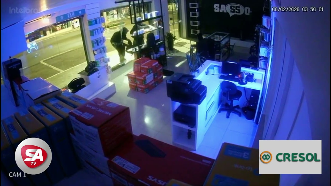 Loja de informática é alvo de furto qualificado no centro de Itapiranga, com prejuízo estimado em R$ 90 mil