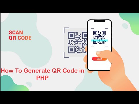 how to gererate qr code using PHP