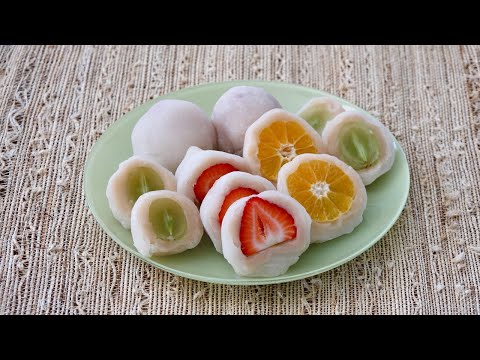Fruit Daifuku Mochi - Japanese Cooking 101