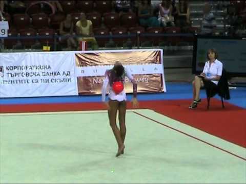 Varvara Filiou Ball (music stops in the middle) Elite Cup 2011