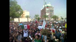 Control Machete - Unete Pueblo (Megamarcha  07.07.2012) México ANTI EPN