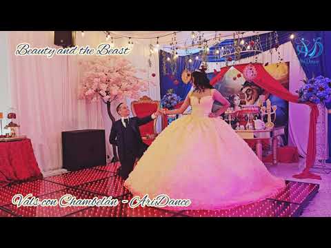 AriDance - Vals con Chambelán - Beauty and the Beast - COMPLETO - Quince Años y Matrimonios - Ariel
