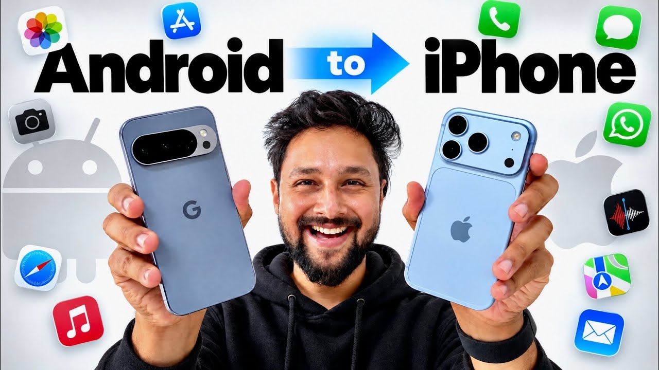 Android to iPhone എങ്ങനെ Full Transfer ചെയ്യാം with WhatsApp | Detailed Guide 2026 Malayalam