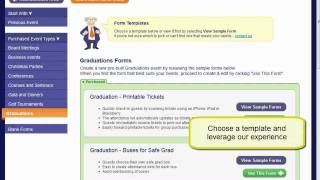InviteRight's Online Ticketing Setup