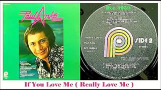 Paul Anka - If You Love Me (Really Love Me) 'Vinyl'