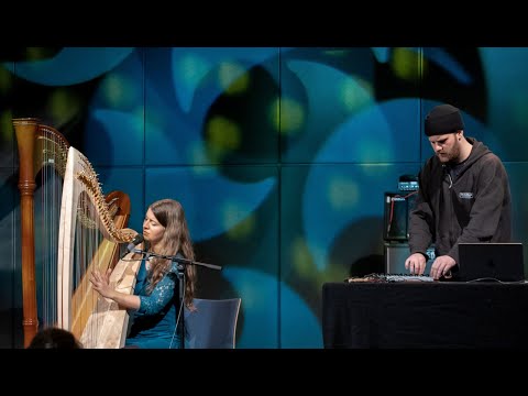 Improvising prepared harp and live electronics - Ex Tempore