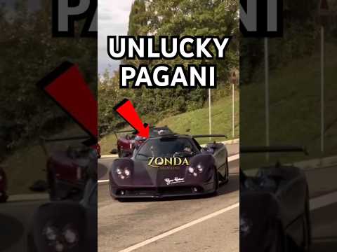 This Pagani Zonda Might Be the Most Unlucky Supercar Ever😳