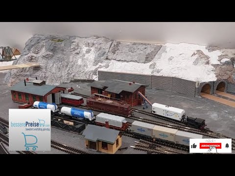  Modelleisenbahn Spur TT 1:120  "Baufortschritt " 