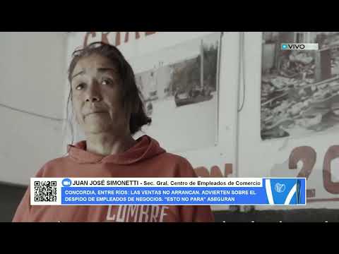 EN CONCORDIA, LAS VENTAS CADA VEZ MÁS HUNDIDAS