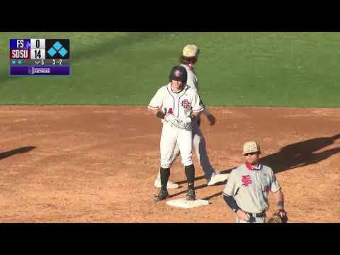 SDSU BASEBALL: AZTECS 17, FRESNO STATE 0