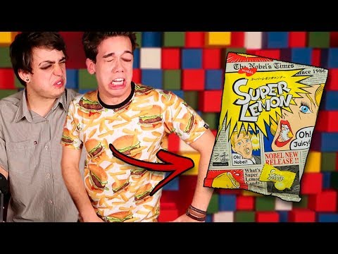 PROVANDO OS DOCES MAIS ESTRANHOS DO MUNDO!