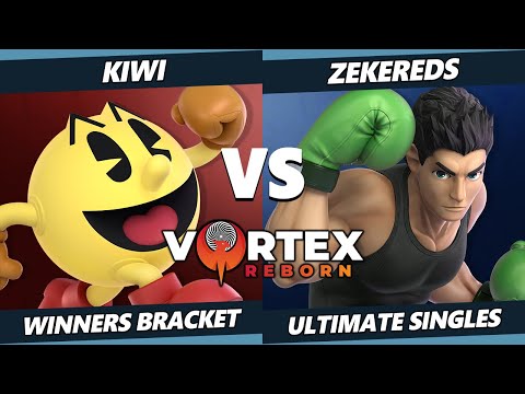 Vortex Legends 18 - Kiwi (Pac-Man) Vs. ZekeReds (Little Mac, Pyra Mythra) SSBU Ultimate Tournament
