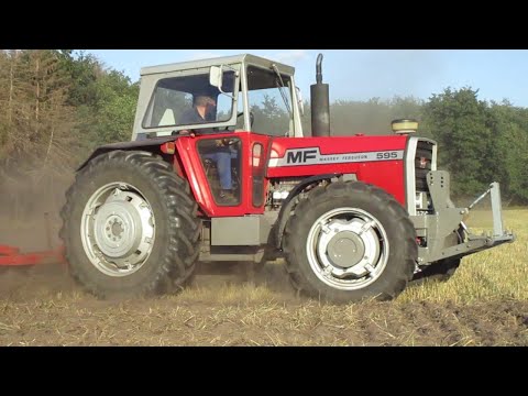 Massey Ferguson 595 Allrad Traktor (1977 - 88 PS) Sound!!!