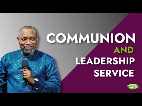 Leadership & Communion Service with Rev Chris OARHE (01.05.2024)