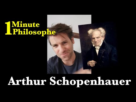 1min - 1 philosophe : Arthur Schopenhauer : l'amour rend aveugle !