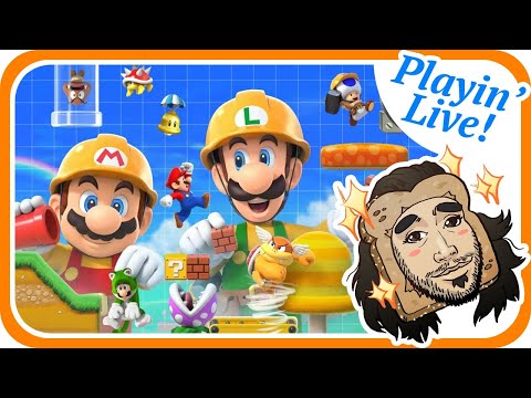 [Live Stream]  I Play Your Levels! + Versus with Viewers! / Super Mario Maker 2