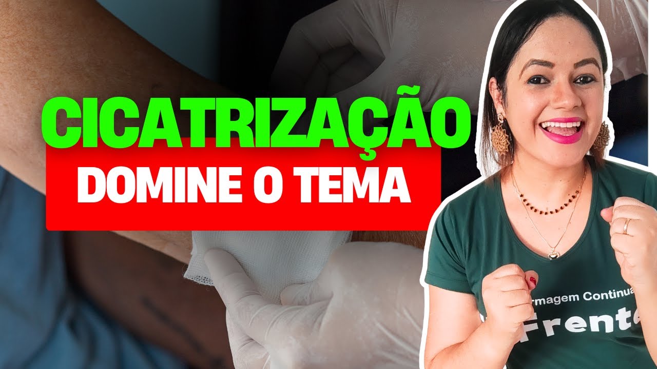 Cicatrização de Feridas: Primeira, Segunda e Terceira intenção - Aula completa