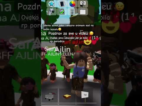 Cilj 10k🫶🏻🥀// nisam stigla ranije objaviti☘️// #roblox #brookhaven #foryou #fanovi 🐚🍄🧡