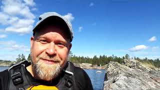 preview picture of video 'Kayaking in Inari, Lapland 2018'