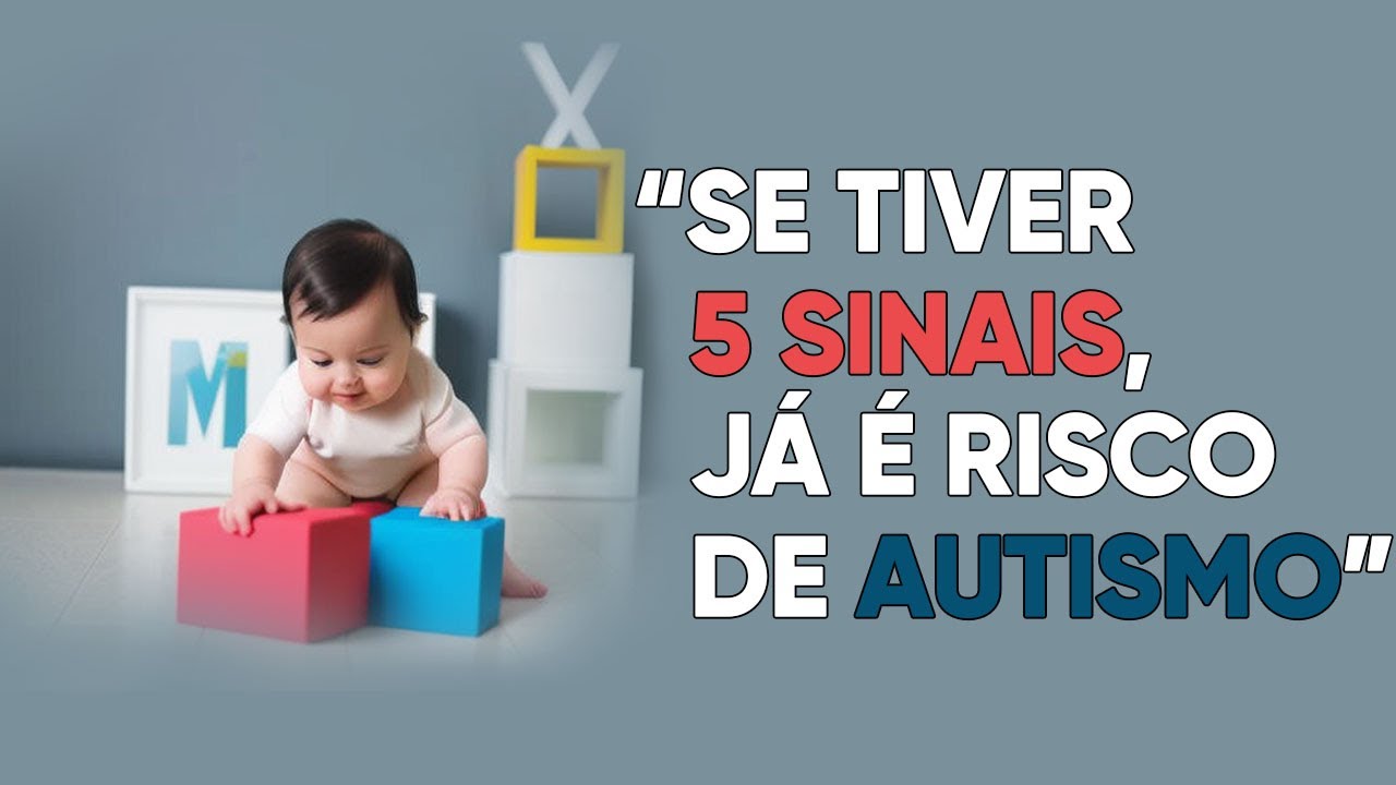 "Se tiver 5 sinais, já é risco para AUTISMO" - Dr. Thiago Lopes