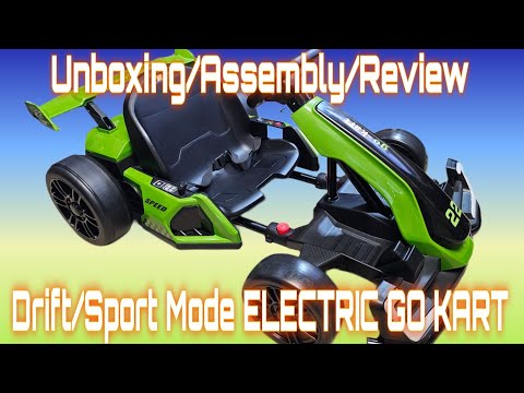 Wanan 24V Electric Go Kart Unboxing, Assembly, Thoughts and Review