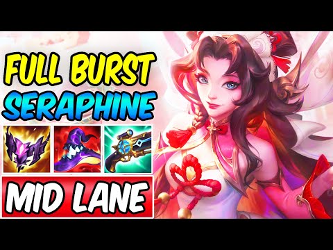 SERAPHINE MID MAX DAMAGE - HOW TO PLAY SERAPHINE FULL AP | New Build & Runes S15 | League of Legends