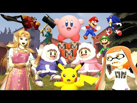 [Super Smash Bros 3D Cartoon Fan Animation] Daily Smash Routine 2