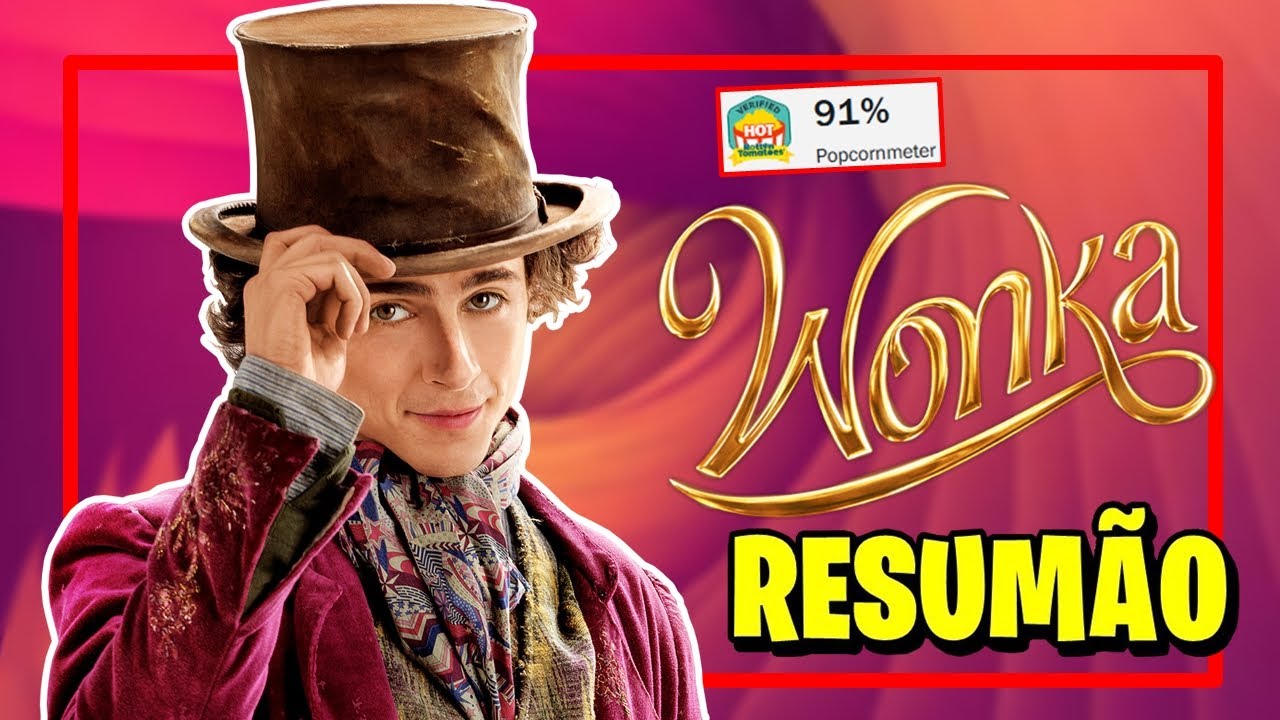 Wonka, e a Origem da Fantástica Fábrica de Chocolate: A História em 1 Vídeo!