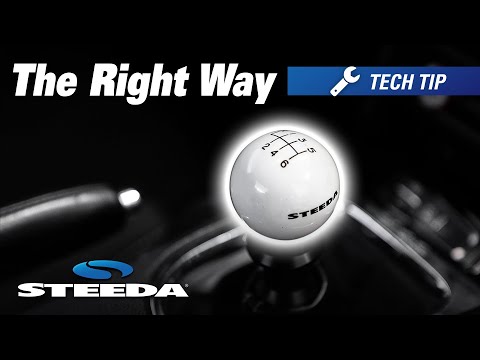 How to Install A Shift Knob from an ASE Certified Technician