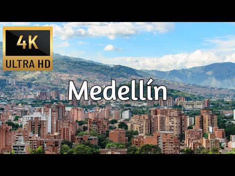 🇨🇴 MEDELLÍN, COLOMBIA [4K] Drone Tour - Best Drone Compilation - Trips On Couch