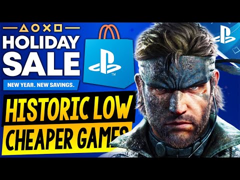 PSN HOLIDAY SALE 2025 PART 2 - TONS of HISTORIC LOW Cheaper PS5/PS4 Game Deals!