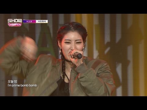 Show Champion EP.216 H.U.B - Girl in Black